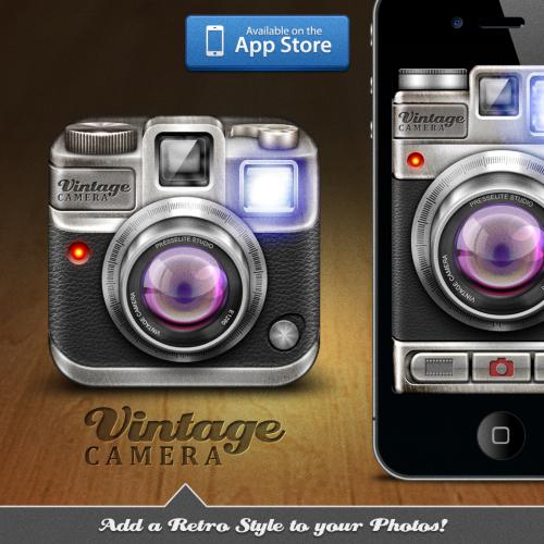 Vintage Camera บน iOS แอพ Vintage Camera พัฒนาโดย Presselite